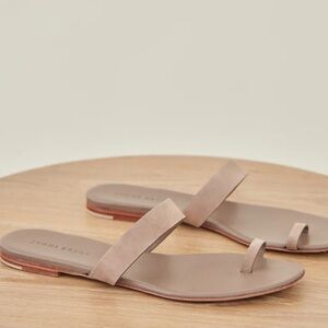 NWT Jenni Kayne Oiled Leather Strap Sandals